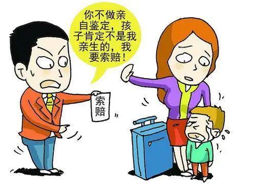 女子发现孩子非现任亲生状告前任索赔，法律与情感的交织