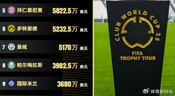 足球世界杯奖金多少钱？咱们掰扯掰扯这届土豪杯