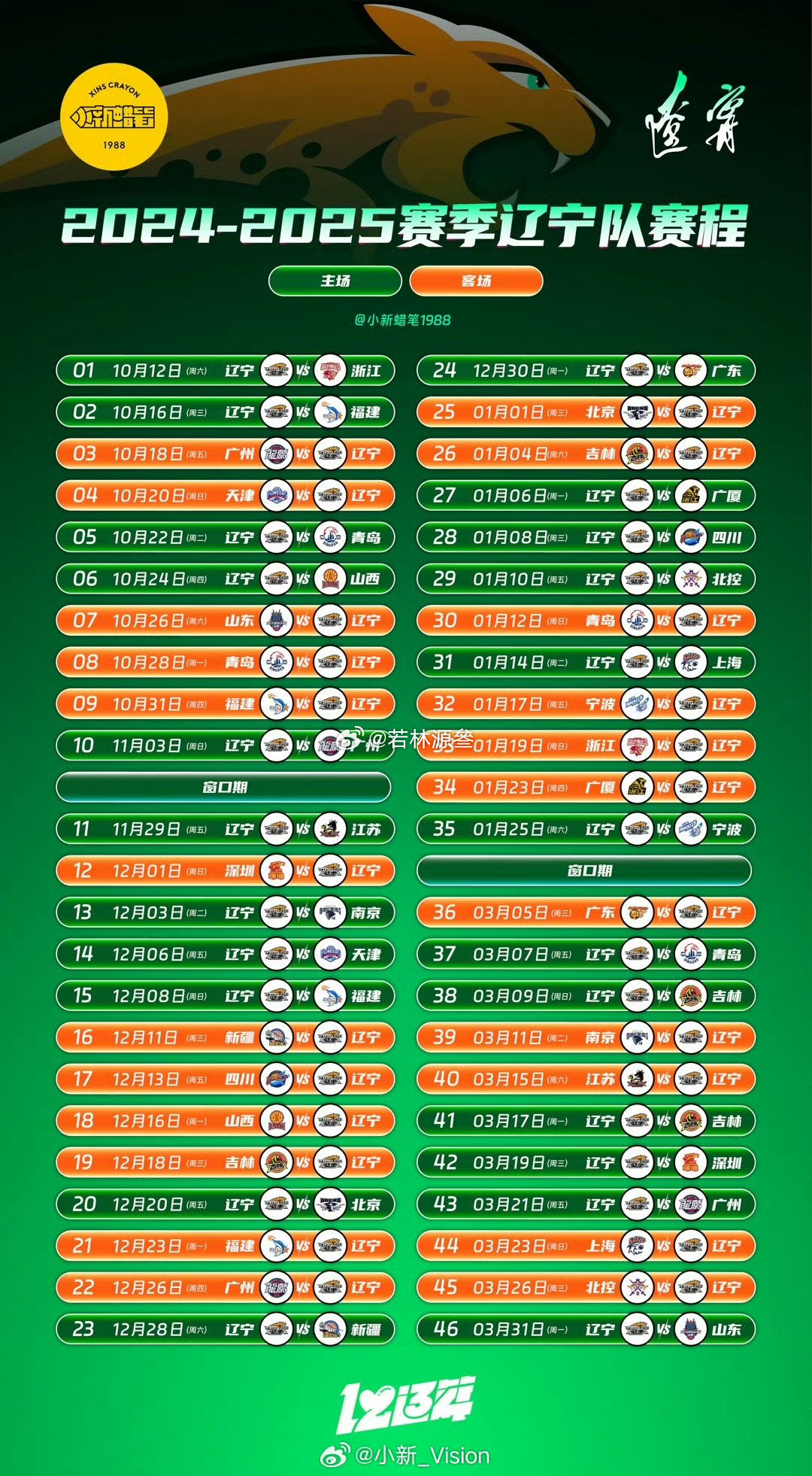 2026-2026 CBA赛程表，新赛季的篮球狂欢，你准备好了吗？