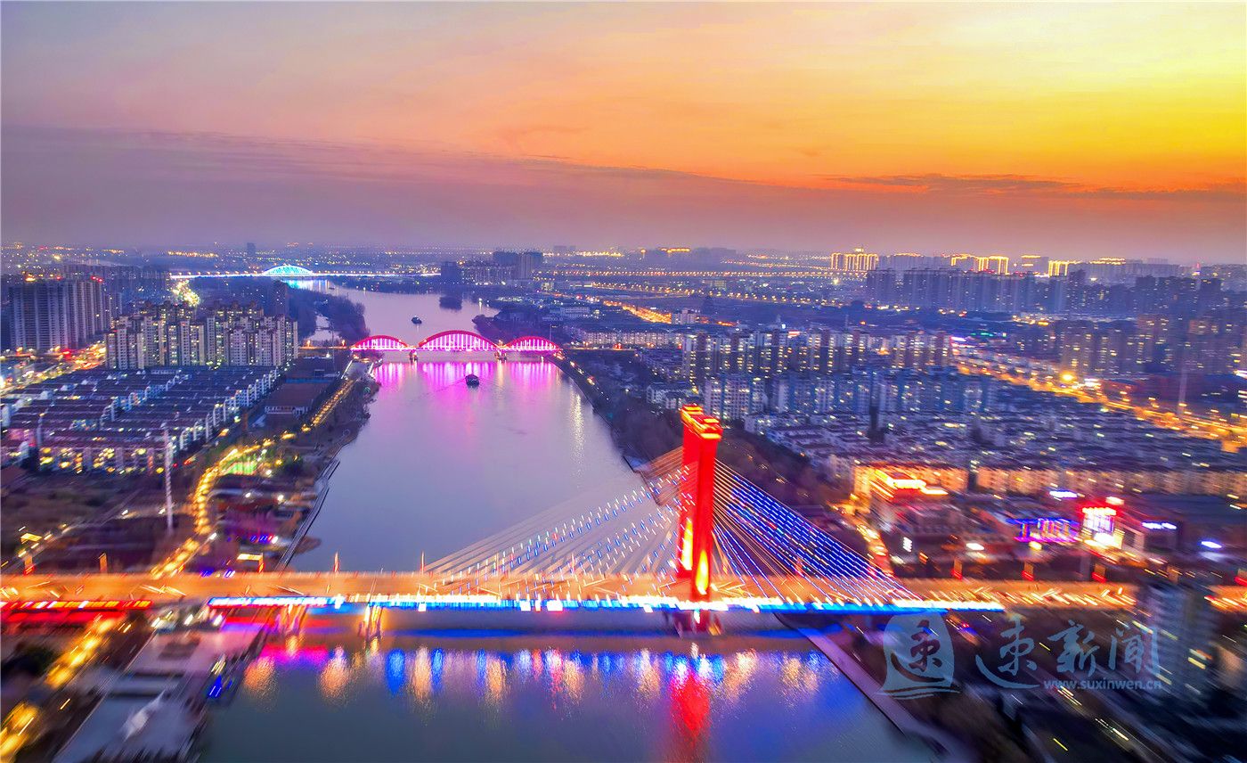 枣庄 vs 宿迁夜景视频直播，两座运河城市的夜光对决，谁更值得你熬夜围观？